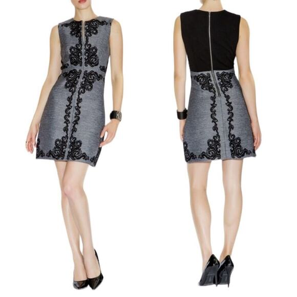 Diane von Furstenberg Dresses & Skirts - Diane Von Furstenberg Yvette Appliqué A-line Sheath Dress Womens Size 4 NWT $498